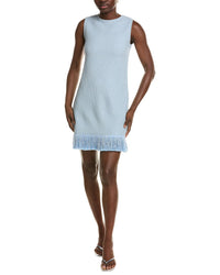 Oscar de la Renta Oscar De La Renta Tweed Textured Silk-Blend Dress