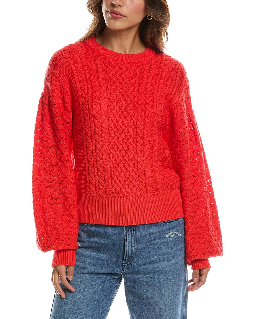 525 America Cable Knit Sweater