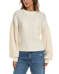 525 America Cable Knit Sweater