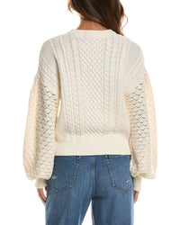 525 America Cable Knit Sweater