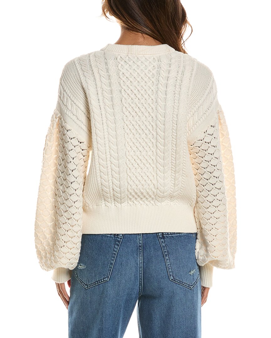 525 America Cable Knit Sweater