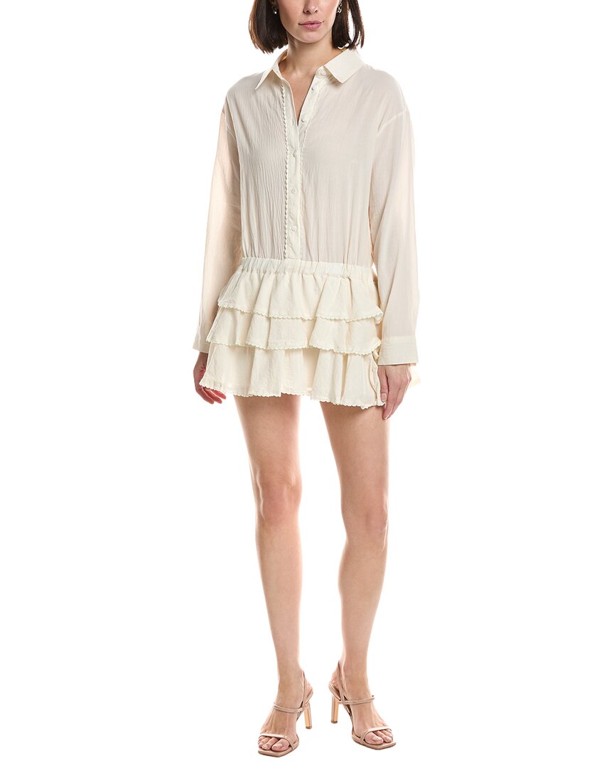 HL Affair Hl Affair Long Sleeve Mini Dress
