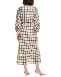 HL Affair Hl Affair Long Sleeve Midi Dress