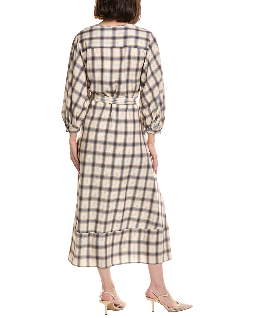 HL Affair Hl Affair Long Sleeve Midi Dress