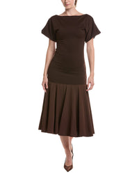 HL Affair Hl Affair Short Sleeve Maxi Dress