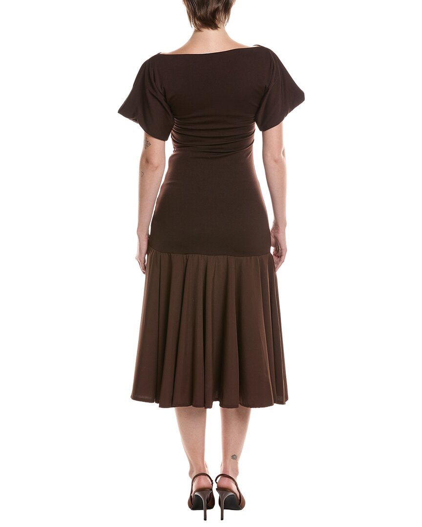 HL Affair Hl Affair Short Sleeve Maxi Dress