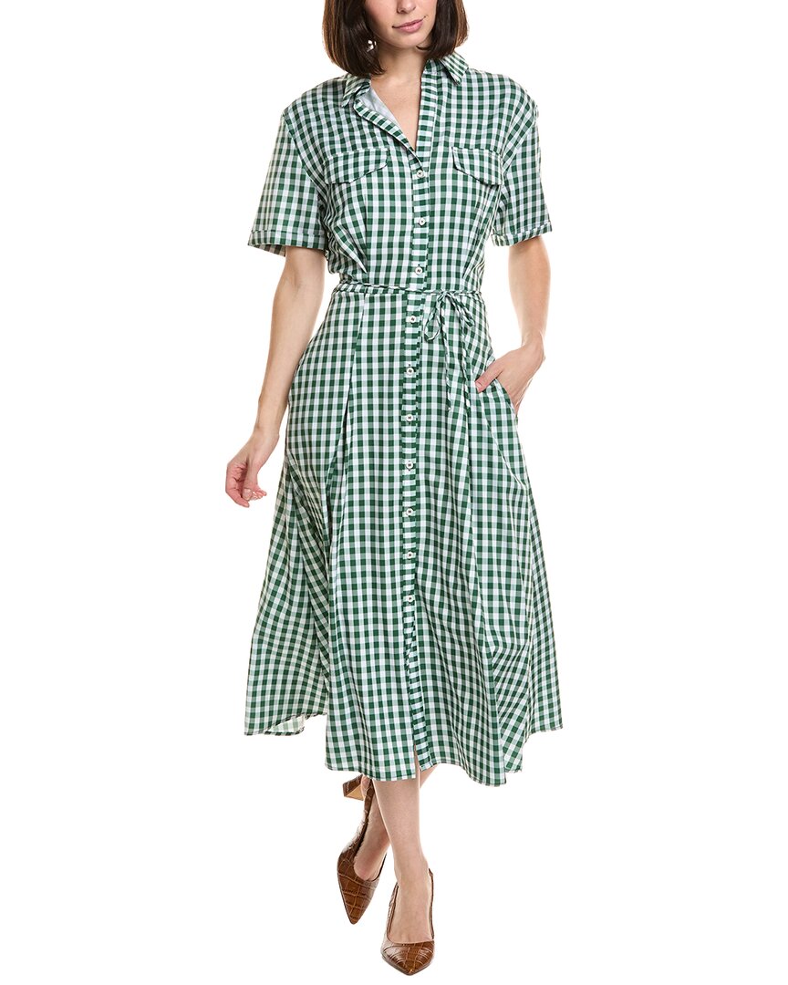 HL Affair Hl Affair Short Sleeve Midi Dress