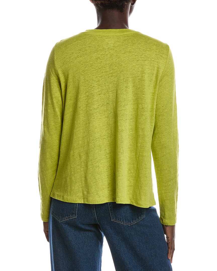 EILEEN FISHER Eileen Fisher Crewneck Linen T-Shirt