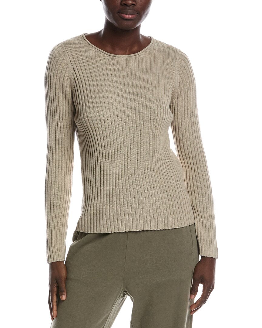 EILEEN FISHER Eileen Fisher Jewel Neck Sweater
