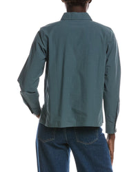 EILEEN FISHER Eileen Fisher Petite Classic Collar Shirt