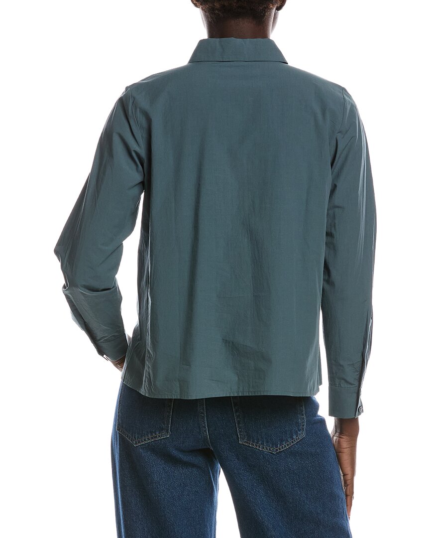 EILEEN FISHER Eileen Fisher Petite Classic Collar Shirt