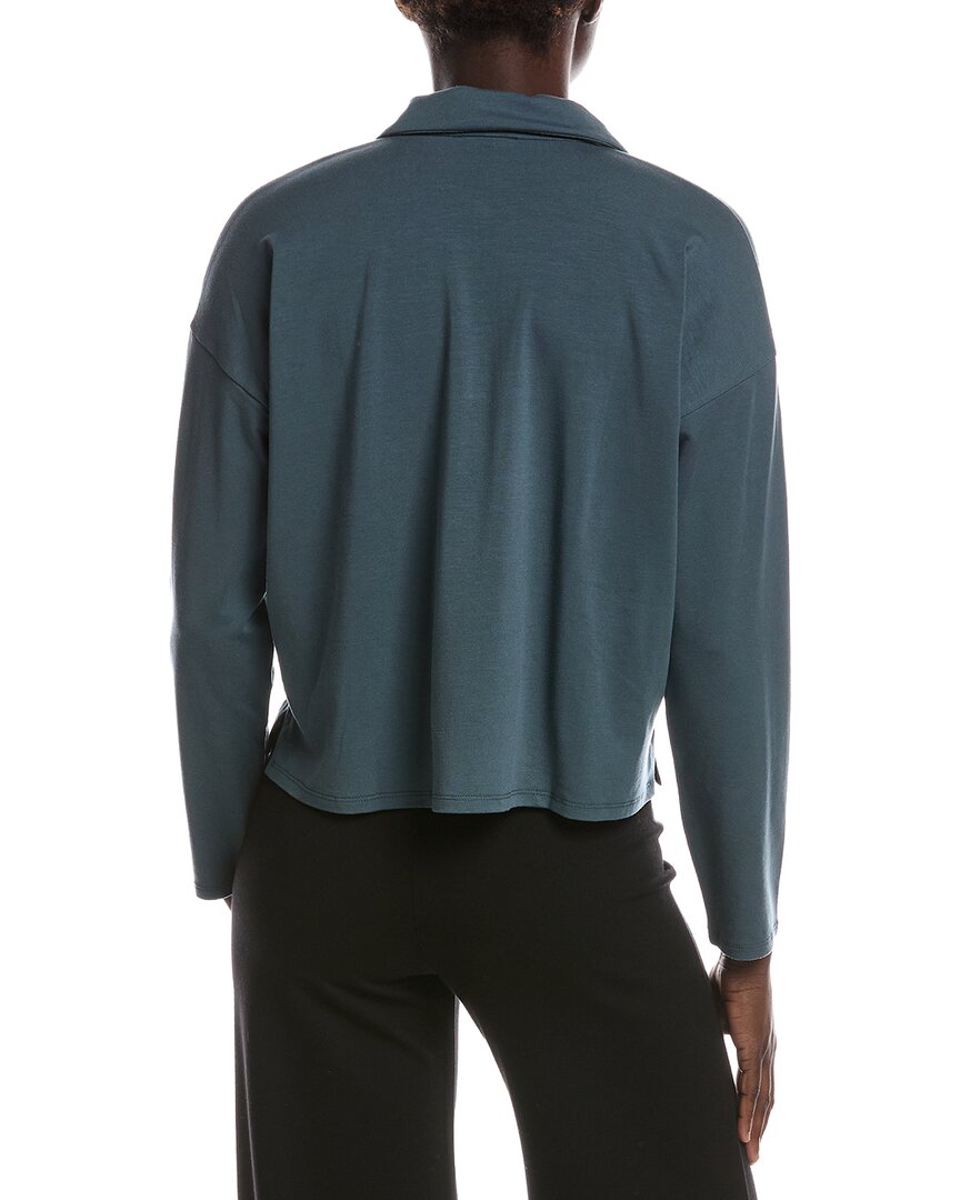 EILEEN FISHER Eileen Fisher Petite Boxy Henley Top