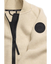 Canada Goose Sierra Fleece Black Label Wool-Blend Bomber Jacket