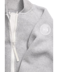 Canada Goose Sierra Fleece Black Label Wool-Blend Bomber Jacket