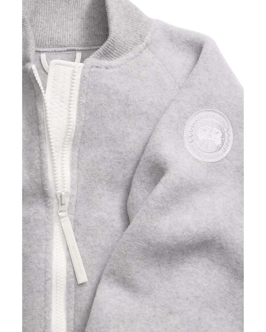 Canada Goose Sierra Fleece Black Label Wool-Blend Bomber Jacket