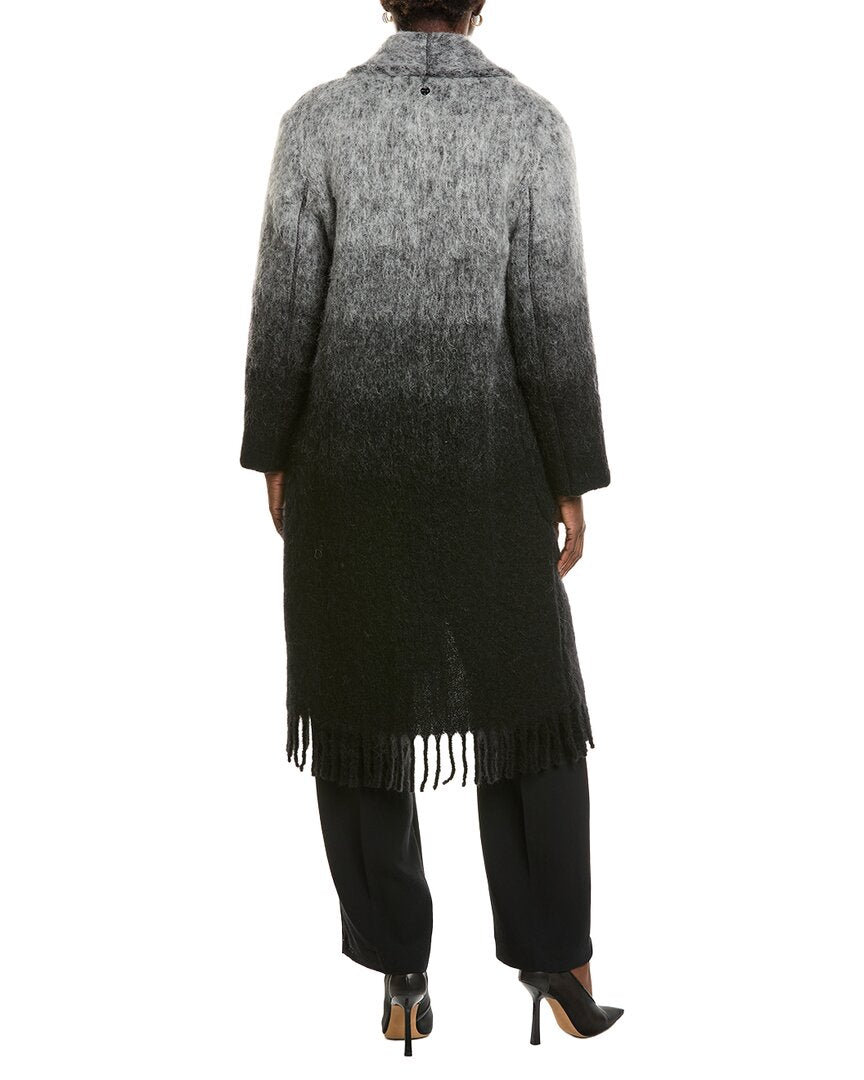 Marc Cain Marc Cain Mohair, Wool, & Alpaca-Blend Coat