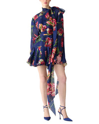 Carolina Herrera Silk Mini Dress