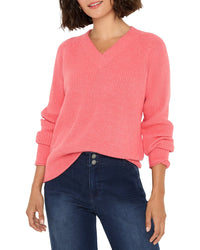 NIC & ZOE Nic+Zoe Shaker Stitch Sweater