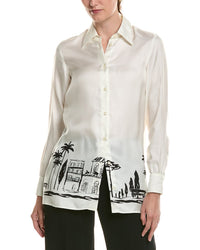 Officine Générale Officine Générale Catherine Silk Shirt