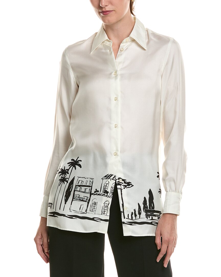 Officine Générale Officine Générale Catherine Silk Shirt