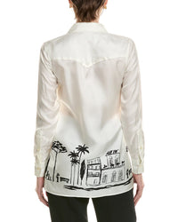Officine Générale Officine Générale Catherine Silk Shirt