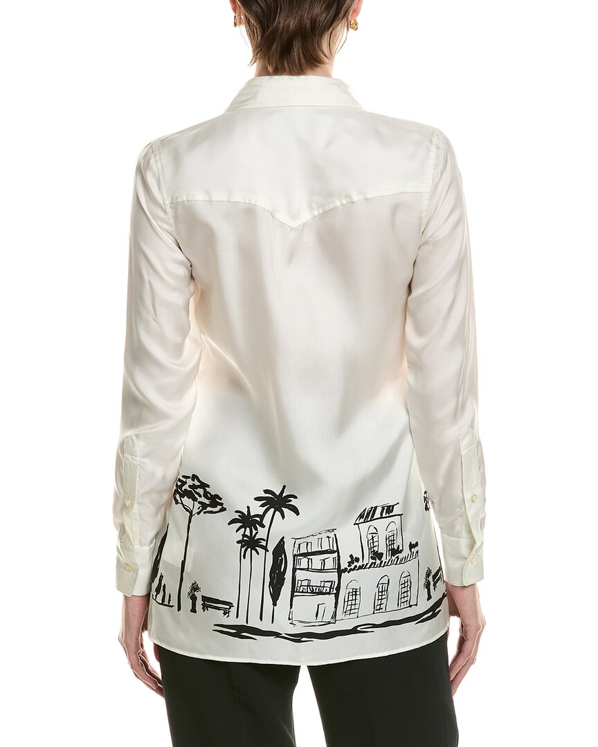 Officine Générale Officine Générale Catherine Silk Shirt