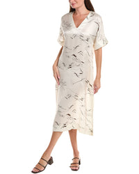 Officine Générale Officine Generale Kira Silk Midi Dress