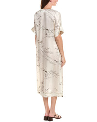 Officine Générale Officine Generale Kira Silk Midi Dress