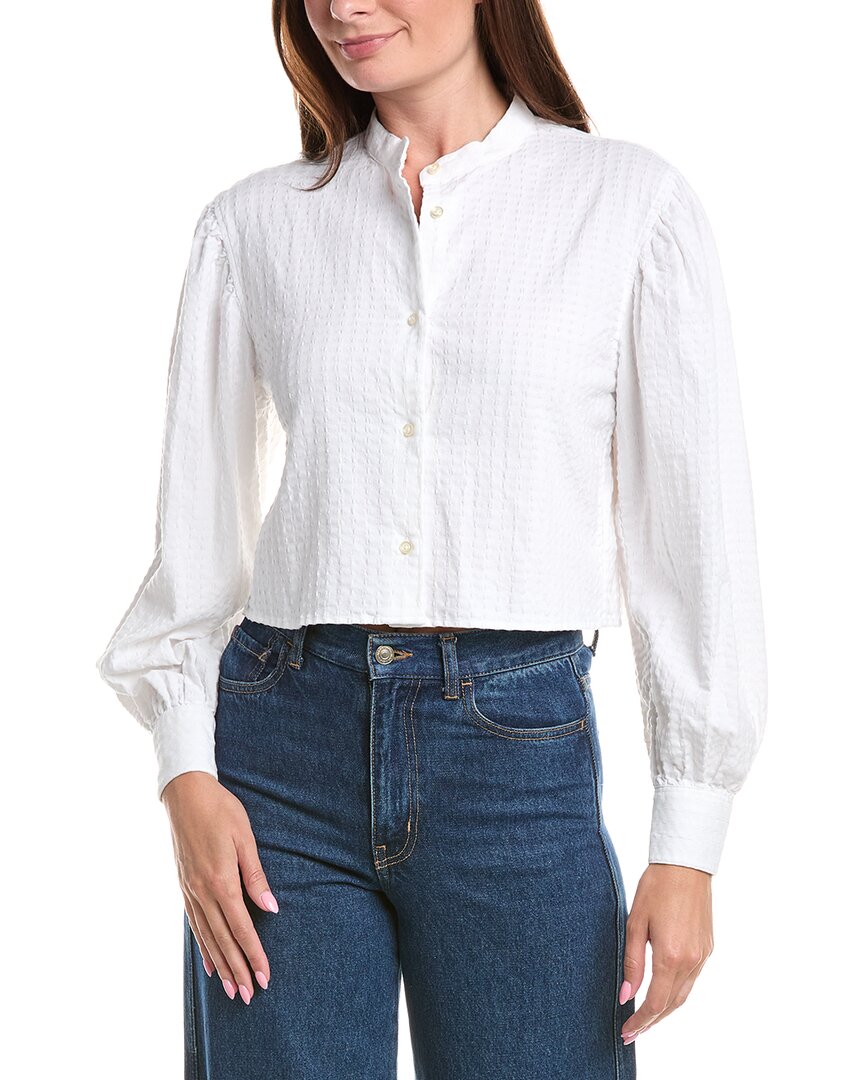Officine Générale Officine Generale Adeline Texture Stripe Top