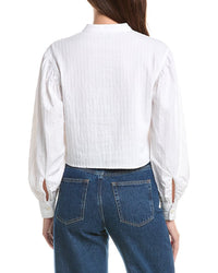 Officine Générale Officine Generale Adeline Texture Stripe Top