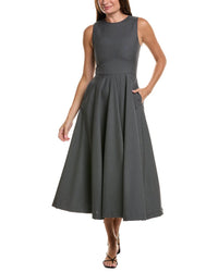 Officine Générale Officine Generale Bertille Wool Midi Dress