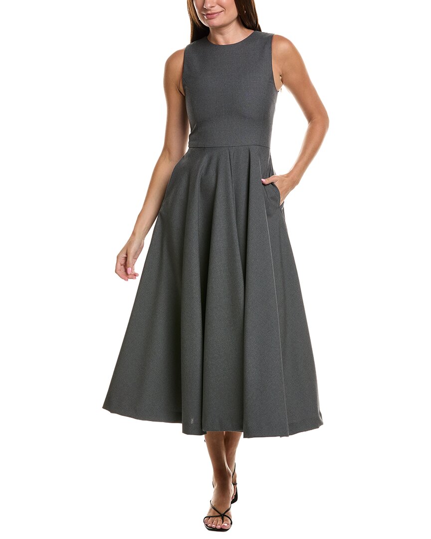 Officine Générale Officine Generale Bertille Wool Midi Dress