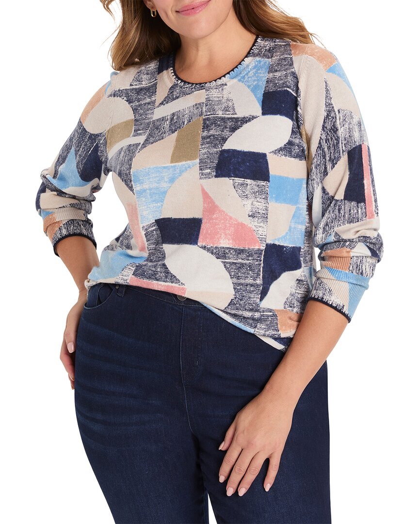 NIC & ZOE Nic & Zoe Plus Set Sail Sweater