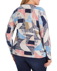 NIC & ZOE Nic & Zoe Plus Set Sail Sweater