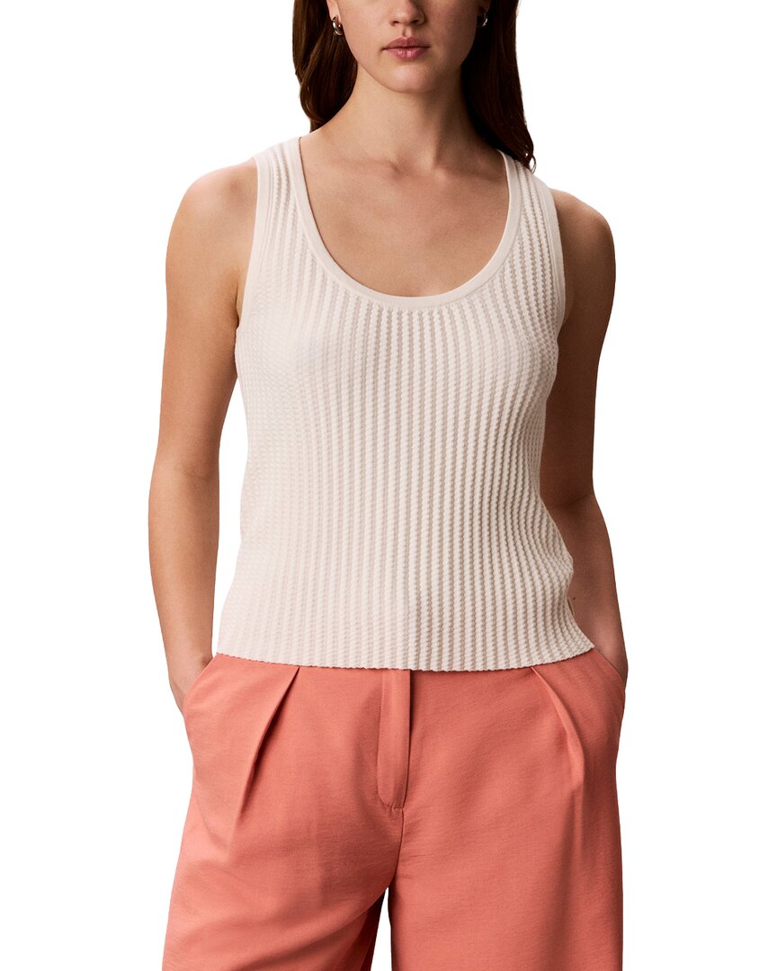 Calvin Klein Zigzag Rib Tank