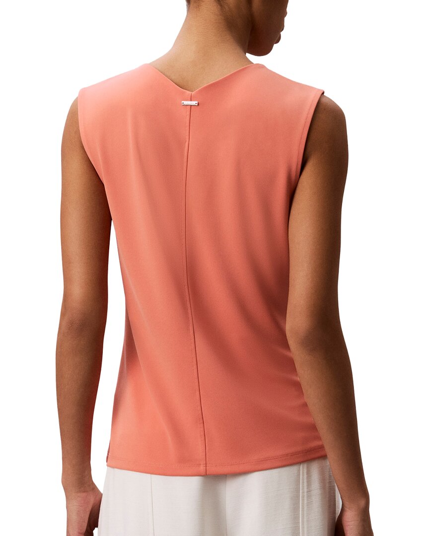 Calvin Klein Crepe Jersey Top