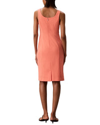 Calvin Klein Stretch Crepe Mini Dress