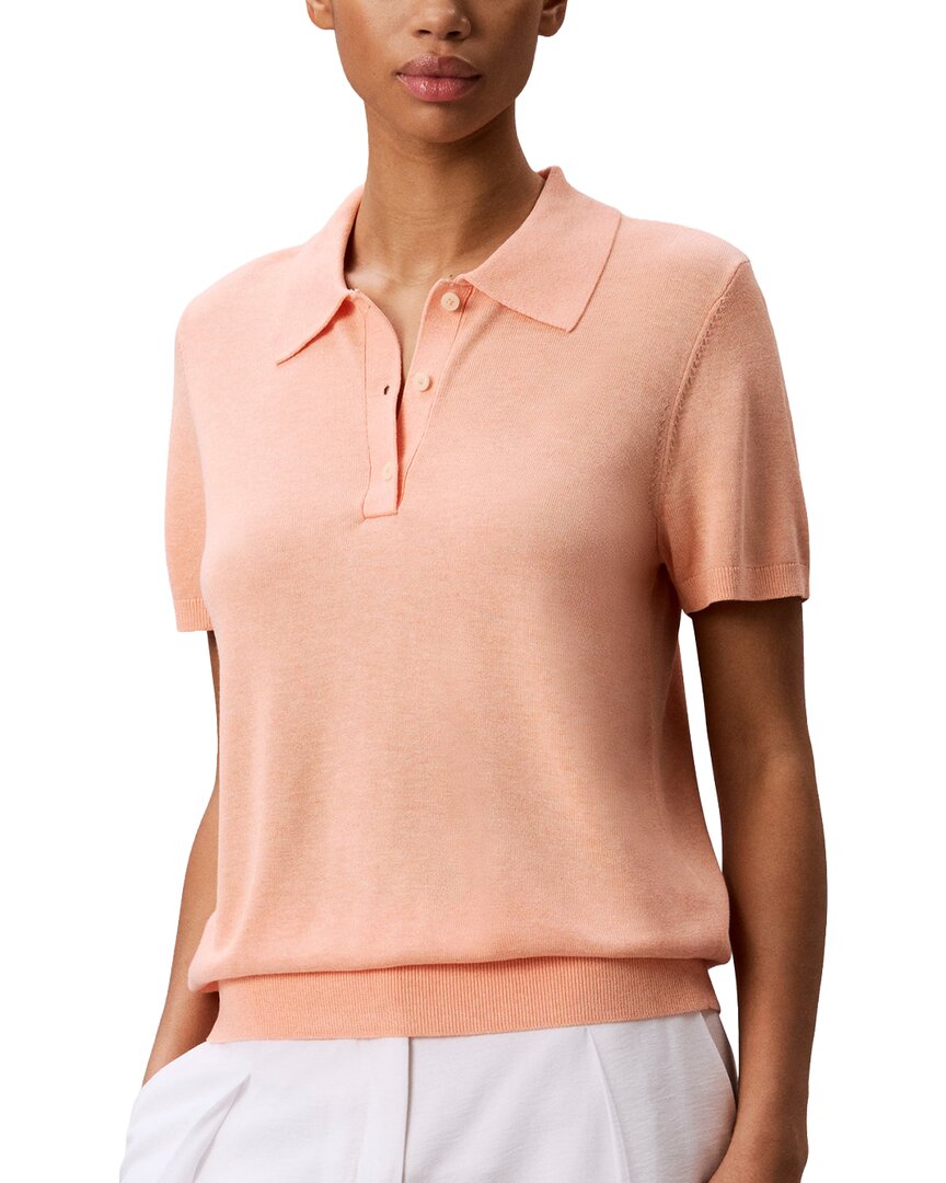 Calvin Klein Fine Gauge Polo Shirt