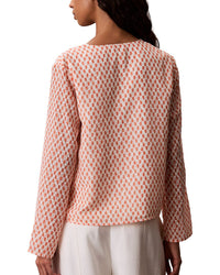 Calvin Klein Tie Neck Top