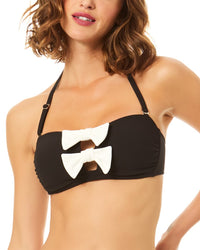 CeCe Cece Strapless Bow Bandeau
