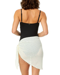 CeCe Cece Pearl Crochet Skirt