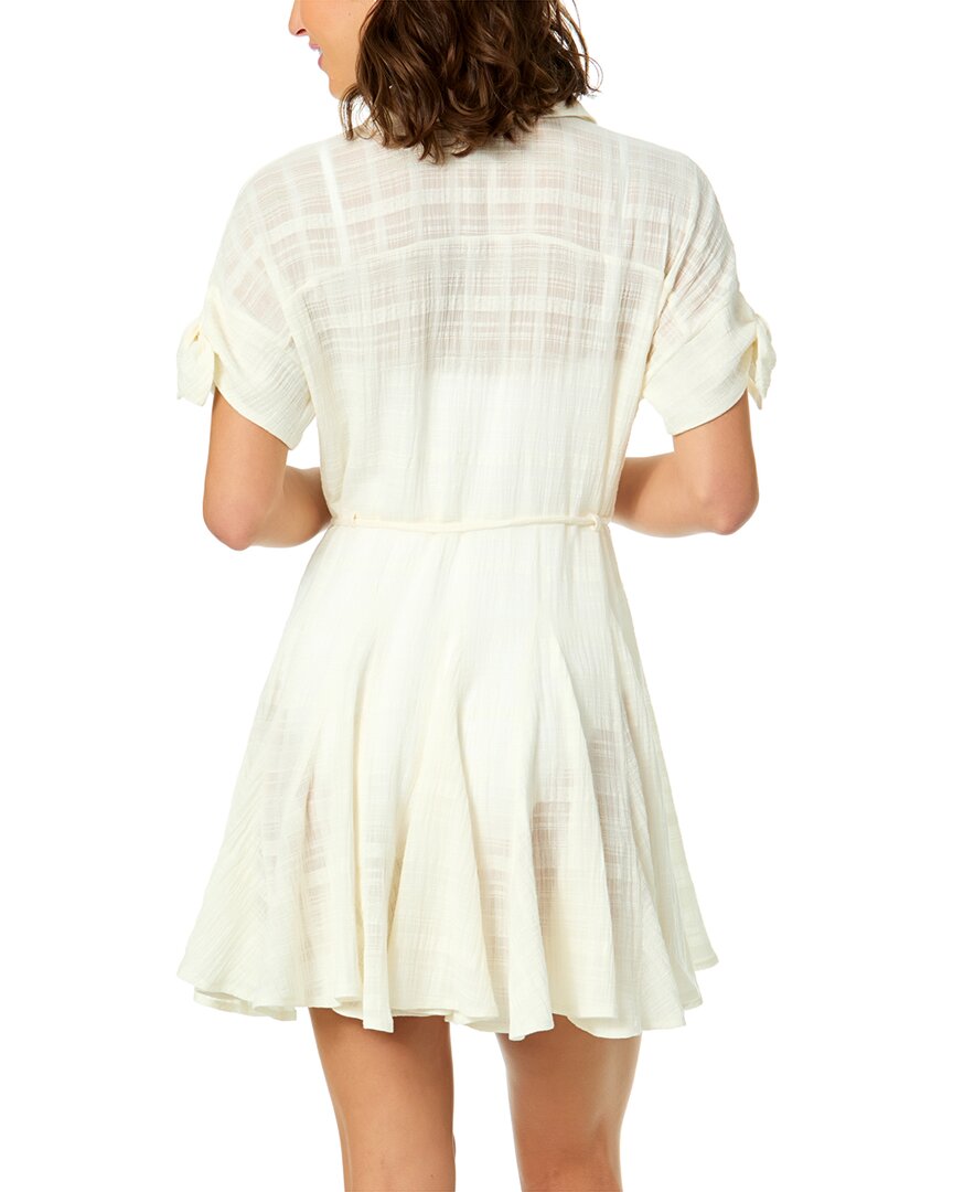 CeCe Cece Short Flare Button Up Dress