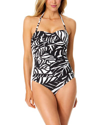 Anne Cole Anne Cole Twist Front Strapless One-Piece