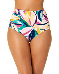 Anne Cole Anne Cole Convertible Shirred Bottom