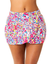 Anne Cole Anne Cole Tulip Drape Swim Skirt