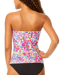Anne Cole Twist Front Strapless Tankini