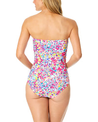 Anne Cole Anne Cole Twist Front Strapless One-Piece