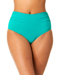 Anne Cole Anne Cole Convertible Shirred Bottom