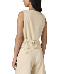 WIT & WISDOM Wit & Wisdom Button Front Vest