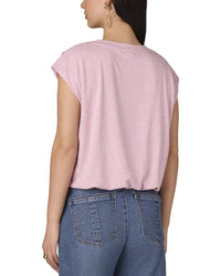 WIT & WISDOM Wit & Wisdom Bubble Hem Knit Top